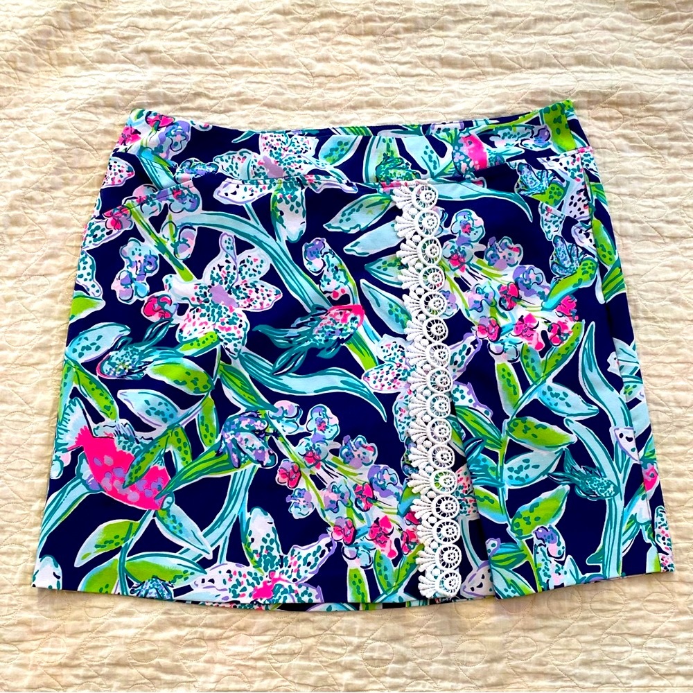 Fun LILLY PULITZER Luxletic Skirt, EUC, Size 14